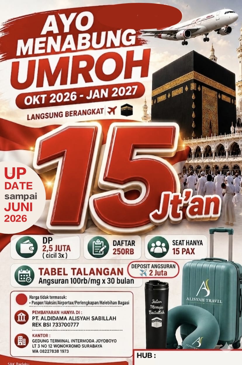 Paket Umroh Oktober 2026 Januari 2027
